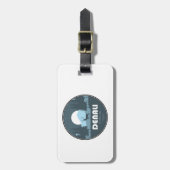 デナリナショナルパークディアー ラゲッジタグ (正面縦)