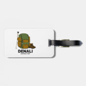 デナリナショナルパークバックパック ラゲッジタグ (裏面横)
