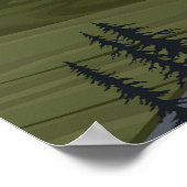 デナリナショナルパークロードデナリ ポスター (角)