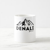 デナリフォーエバーハイキング&キャンプ愛好家 コーヒーマグカップ (中央)