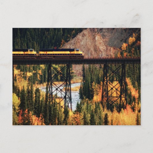 デナリ国立公園と米国アラスカ州の保全 ポストカード (正面)