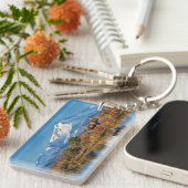 デナリ国立公園アラスカウォーター色 キーホルダー (正面右)