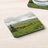 デナリ国立公園アラスカ抽象芸術 コースター (左側)