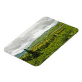 デナリ国立公園アラスカ抽象芸術 マグネット (左側)