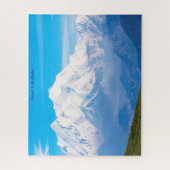 デナリ国立公園アラスカ。 ジグソーパズル (縦)