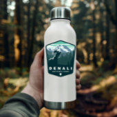 デナリ国立公園アラスカ |ダイカットのシール シール