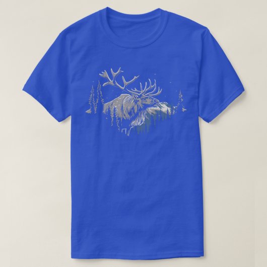デナリ国立公園アラスカTシャツ Tシャツ (デザイン正面)