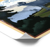 デナリ国立公園リトーのアートワークのポスター ポスター (角)