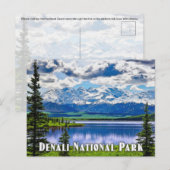 デナリ国立公園 – はがき (正面/裏面)