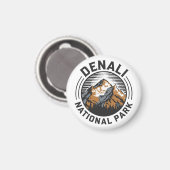デナリ国立公園 マグネット (正面/裏面)