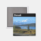 デナリ国立公園 マグネット (正面/裏面)