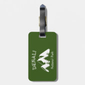 デナリ国立公園 ラゲッジタグ (裏面縦)