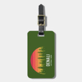 デナリ国立公園 ラゲッジタグ (正面縦)