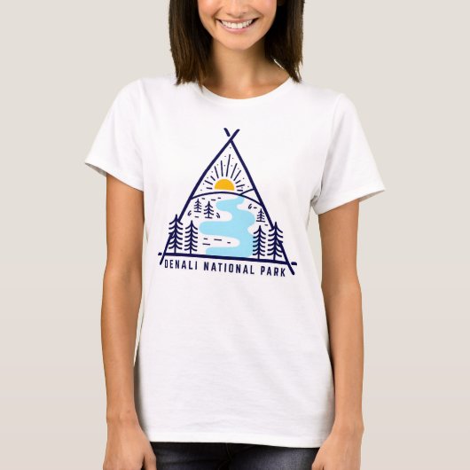 デナリ国立公園 Tシャツ (正面)