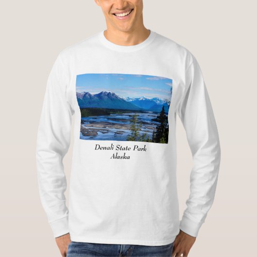 デナリ山脈 Tシャツ (正面)
