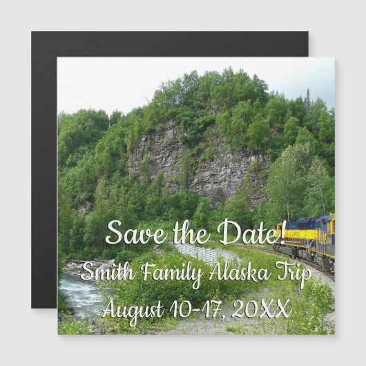 デナリ表現ア・アラスカ列車の休暇の写真 (正面/裏面)