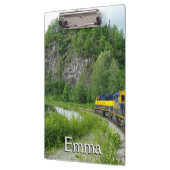 デナリ表現ア・アラスカ列車の休暇の写真 クリップボード (左)