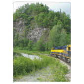 デナリ表現ア・アラスカ列車の休暇の写真 クリップボード (裏面)