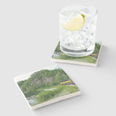 デナリ表現ア・アラスカ列車の休暇の写真 ストーンコースター (横)