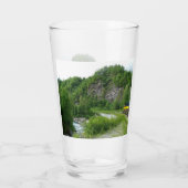 デナリ表現ア・アラスカ列車の休暇の写真 タンブラーグラス (裏面)