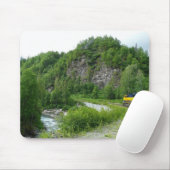 デナリ表現ア・アラスカ列車の休暇の写真 マウスパッド (マウス)