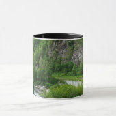 デナリ表現ア・アラスカ列車の休暇の写真 マグカップ (中央)