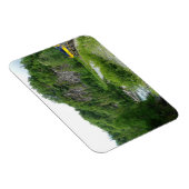 デナリ表現ア・アラスカ列車の休暇の写真 マグネット (右側)