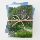 デナリ表現ア・アラスカ列車の休暇の写真 ラッピングペーパーシート (インサイチュ)