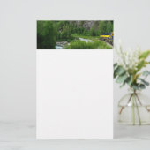 デナリ表現ア・アラスカ列車の休暇の写真 便箋 (スタンド正面)