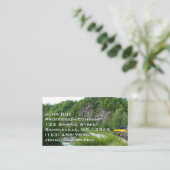 デナリ表現ア・アラスカ列車の休暇の写真 名刺 (スタンド正面)