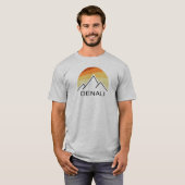 デナリ アラスカ レトロ Tシャツ (正面フル)