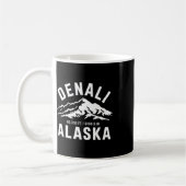 デナリ アラスカ 山 登山 お土産 ギフト コーヒーマグカップ (左)