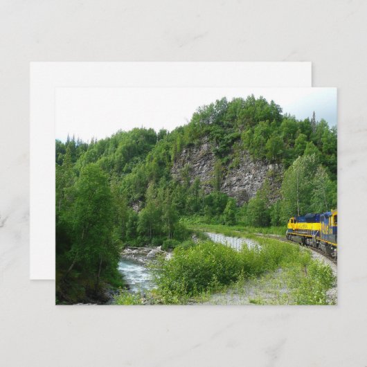 デナリ・エクスプレス アラスカ列車旅行 写真 (正面/裏面)