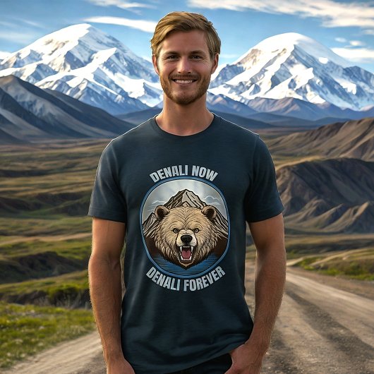 デナリ・ナウ・フォーエバー トライブレンドTシャツ