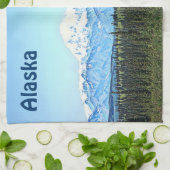 デナリ（マッキンリー山） キッチンタオル (折り畳み)