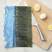 デナリ（マッキンリー山） キッチンタオル (四つ折り)