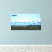 デナリ（マッキンリー山） キャンバスプリント (インサイチュ (ウッドフロア))