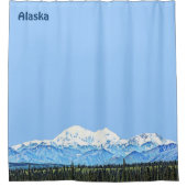 デナリ（マッキンリー山） シャワーカーテン (正面)