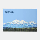 デナリ（マッキンリー山） ドアマット (正面)