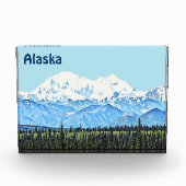 デナリ（マッキンリー山） フォトブロック (正面)