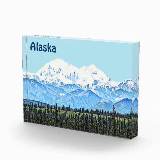 デナリ（マッキンリー山） フォトブロック (右)