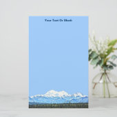 デナリ（マッキンリー山） 便箋 (スタンド正面)