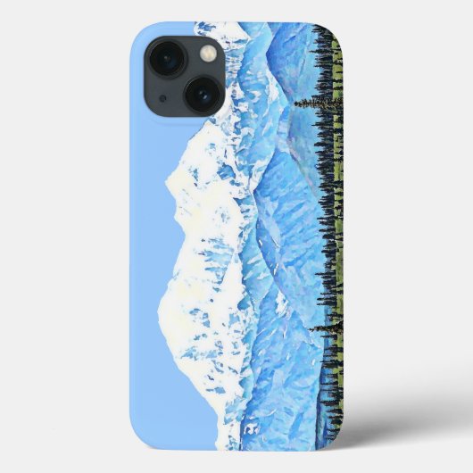 デナリ(マッキンリー山) Case-Mate iPhoneケース (裏面)