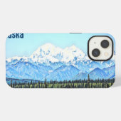 デナリ(マッキンリー山) iPhoneケース (裏面横)