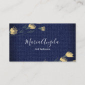 デニカジュアルムとワイルドフラワーサロン美しい 名刺 (正面)