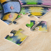 デニスガストンの芸術からのアルファベットのヘビのパズル ジグソーパズル (側面)