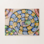 デニスガストンの芸術からのアルファベットのヘビのパズル ジグソーパズル (横)