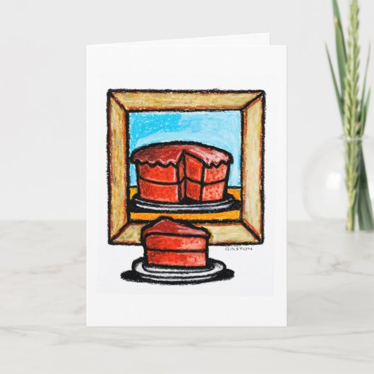 デニスガストンの芸術からのバースデー・カード芸術品 カード (正面)