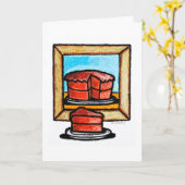 デニスガストンの芸術からのバースデー・カード芸術品 カード (黄色い花)