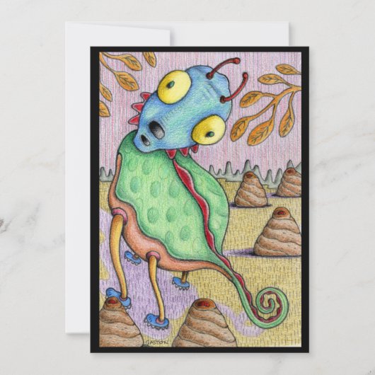 デニスガストンの芸術からの創造物の特徴の芸術カード カード (正面)